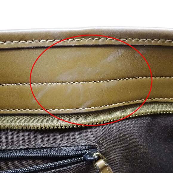 GUCCI Authentic Brown Canvas Shoulder Bag - Picture 11 of 14